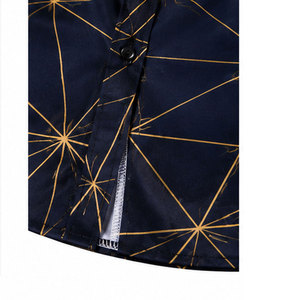 Camisa Casual de Lujo para Hombre con Estampado Floral, Material Transpirable, Corte Regular y Acabado de Alta Calidad para Comodidad en Todas las Estaciones - Product Image 5
