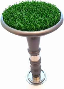 Percha de entrenamiento profesional para cetrería con hierba sintética de hoja larga - Soporte para entrenamiento de cetreros y halcones al por mayor - Product Image 5