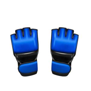 Guantes de MMA de alta calidad, diseño nuevo, personalizados, recién llegados, de bajo precio y gran venta, fabricados por un fabricante de primera calidad, guantes de MMA para hombre, de medio dedo, duraderos. - Product Image 6