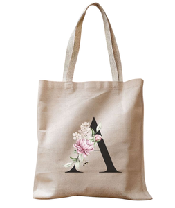 Custom Printed <b>Canvas</b> Shopping Tote <b>Bag</b> with Dot Pattern <b>Large</b> Shoulder Handle Reusable Grocery Carry <b>Bag</b> for every Daily Use - Product Image 1