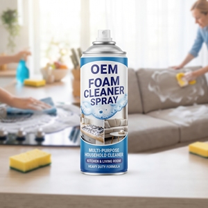 Nettoyant pour tapis et tissus d'ameublement sans eau à la mousse riche avec brosse et pulvérisateur pour le nettoyage de l'intérieur des voitures - Product Image 1