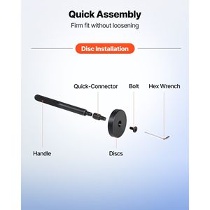 Kit pressa cuscinetti 2-in-1 da 52+16 pezzi con set di attrezzi per montaggio guarnizioni e cuscinetti, 49 boccole e 10 attrezzi a C per esigenze di assemblaggio utensili - Product Image 5