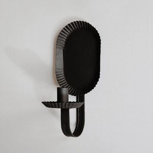 Iron Wall Mounted <b>Candle</b> <b>Holder</b> Fancy Shape Home Decoration Durable - Product Image 1