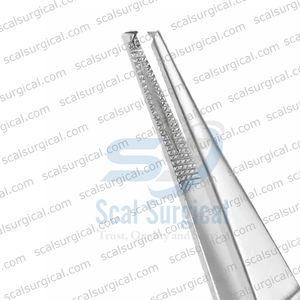 Pinzas de Disección Braithwaite 1x2 con Dientes Serrados, Pinzas Quirúrgicas para Tejidos, Instrumentos de Agarre - Product Image 6