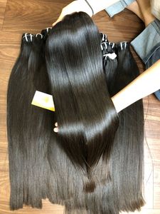Cheveux humains de qualité supérieure non-Remy, lisses comme des baguettes, avec double trame machine, de la marque Minh Khang Premium Hair Vendor, au meilleur prix - Product Image 6