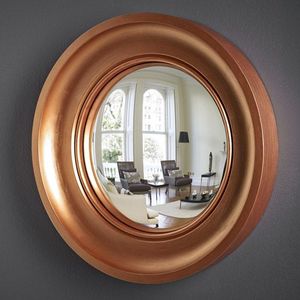Round <b>Wall</b> <b>Mirror</b> <b>Set</b> Minimalist Decorative Glass Framed Convex Design for Indoor Use - Product Image 4