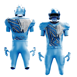 Uniforme de Fútbol Americano Personalizado, Hecho con Tela de Poliéster, Ajuste Cómodo, Perfecto para Equipos y Clubes - Product Image 3