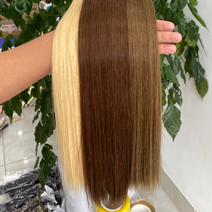 Azhair ผมตรงแบบยืดได้สองชั้นสำหรับต่อผมแท้จาก100% มนุษย์ผมคนเวียตนาม - Product Image 3