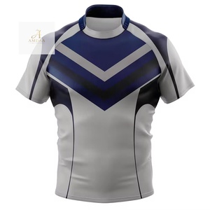 Jersey de Rugby Unisex de Moda 2025, Material de Poliéster, Disponible en Todas las Tallas, Servicio OEM - Product Image 1
