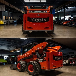 รถตักล้อยาง Kubota SSV75 กำลังขายดี 74 แรงม้า รถตักขนาดเล็ก เครื่องยนต์ดีเซล ห้องโดยสารแบบปิด ระบบไฮดรอลิกเสริม - Product Image 3