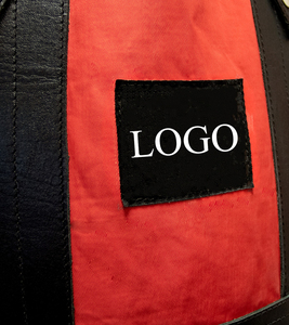 Sac de Frappe Lourd Premium pour Entraînement de Boxe et Kickboxing, Noir et Rouge, en PU Durable, Rembourré en Coton, avec Fermeture Éclair, pour Adultes, Vente en Gros - Product Image 6