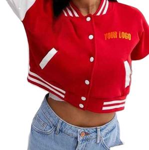 Chaqueta universitaria estilo letterman para mujer, con interior cálido, exterior duradero y un diseño deportivo popular. - Product Image 5