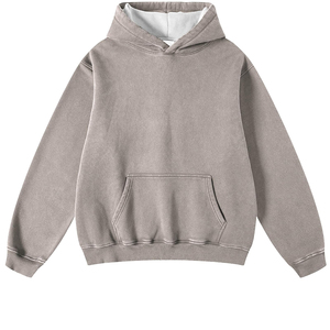 Sudadera con Capucha Personalizada para Hombre, Corte Regular, Tejido Grueso, 100% Algodón, con Bolsillos, Diseño Ecológico, Servicio OEM/ODM - Product Image 1