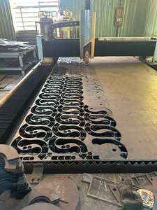 Panel de Valla de Acero Cortado con Láser CNC, Valla Decorativa de Seguridad para Exteriores, Panel de Valla de Acero Decorativo Cortado con Láser, Diseño de Jardín para Exteriores - Product Image 2