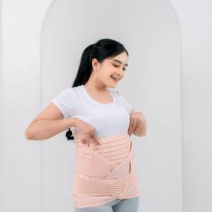 Ceinture de Maintien Post-partum 3-en-1 Haut de Gamme pour Femme : Corset, Ceinture Ventre et Bassin, et Entraîneur Pelvien Maternité - Product Image 3