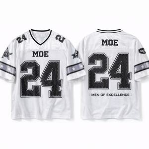 Maillot de football américain en gros, uniforme d'équipe OEM avec logo et numéros personnalisés, maille respirante, production en vrac - Product Image 5