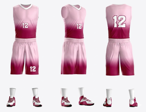 Ensemble de maillot de basketball pour homme, imprimé par transfert thermique, débardeur sans manches et short, anti-humidité, tenue de sport intégrale - Product Image 5