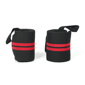 High Quality Customizable Neoprene <b>Weight</b> Lifting Wrist Wraps with Thumb Loops for Body Building and Workout Gym Fitness - Product Image 6