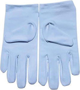 Guantes Masónicos Bordados OES – Guantes Grandes de Algodón 100% Blancos para Francmasonería con Símbolo de G, Cuadrado y Compás |   Regalia Masónica - Product Image 3