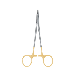 Portaagujas Perma Sharp con Patrón Microvascular de 15 cm, Instrumento Quirúrgico Dental de Acero Inoxidable, Kit de Sutura de Precisión - Product Image 1