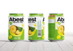 Bebida de jugo de piña, bebida de jugo vietnamita con piña enlatada en latas de jugo de frutas de 330ml - Product Image 6