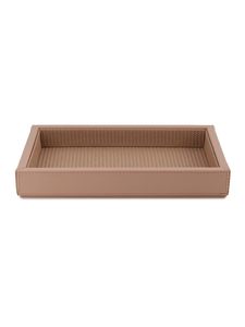 Bandeja Decorativa de Cuero PU Beige con Asas para Mesa de Centro, Desayuno, Comedor, Decoración del Hogar - Product Image 6