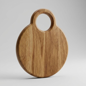 Planche à découper en bois écologique, grande planche de cuisine pour la préparation des aliments, le découpage et le service - Product Image 4