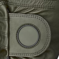 Guantes de Golf de Cuero PU de Alta Calidad, Transpirables, con Cierre de Velcro, Unisex, Logotipo Personalizado, Precio de Fábrica para Deportes