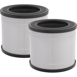 Filtro di Ricambio per Purificatore d'Aria Silenzioso da 0,01 Micron, Confezione da 2; Depuratore d'Aria Efficiente per Filtrare il 99,97% delle Particelle di Fumo - Product Image 1