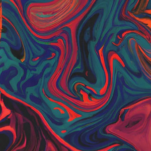 Camiseta Corta para Mujer, Manga Corta, Estampado Abstracto, Cuello Redondo, Tejida, Informal, Personalizable, para Todas las Temporadas - Product Image 5
