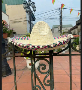 HIGH QUALITY Sustainable Paper <b>Straw</b> Hat Body Mexican Style Wide Brim Blank for DIY Hat Making - Product Image 6