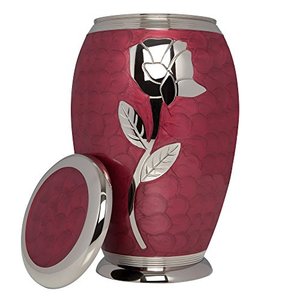 Luxury Styled Brass Adult Funeral <b>Ashes</b> Urn Cremation Memorial <b>Keepsake</b> Holder Crafted With Fine Artistic Detailing - Product Image 3