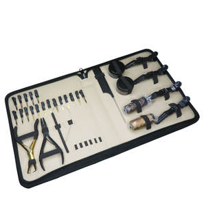 Professional Quality Micro Ring Loop & Beads Link Hair Extension Tool Kit Sustainable Remove <b>Plier</b> <b>Set</b> for Hair Beading - Product Image 3