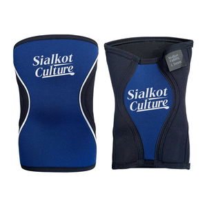 Genouillères en néoprène personnalisées de 7 mm et 9 mm, antidérapantes, à compression, pour la musculation, la salle de sport, la force, la remise en forme, sublimation - Product Image 2