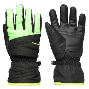 Gants de ski en cuir de chèvre imperméables et isolés, design à doigts complets, fermeture à boucle, coupe-vent, gants d'hiver pour le snowboard - Product Image 2