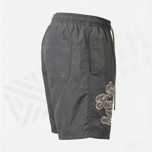 Shorts de sport pour homme de haute qualité, design personnalisé, double couche, été, toile, séchage rapide, fermeture à cordon, polyester/coton, athlétique premium - Product Image 3