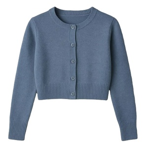 Pulls tricotés personnalisés de haute qualité 2026, anti-plis, 100 % coton, vente en gros, col rond, manches longues, chauds, unisexes - Product Image 3