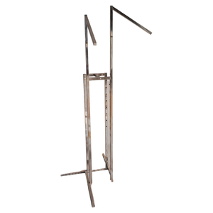 Porte-vêtements pliable robuste en métal Bros Display, design moderne et luxueux, autoportant, revêtement poudré, OEM ODM - Product Image 1