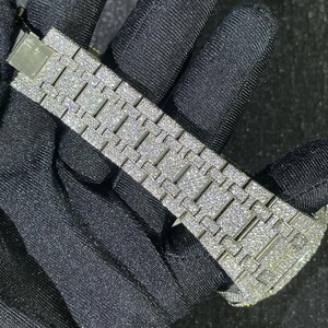 Relojes de Lujo Hechos a Mano, Unisex, Clásicos, Estilo Hip Hop, Mecánicos Automáticos, de Acero Inoxidable, con Cristal de Zafiro, 100 Unidades - Product Image 2