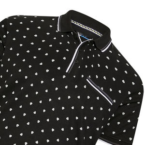 Camisa Polo de Hombre con Botones, Cuello Camisero, Color Sólido, Textura Jacquard, Nueva Colección, Directo de Fábrica - Product Image 1