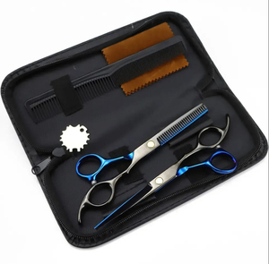 Professional Hair Stainless Steel Barber Scissor 6.0 Inch Hairdressing Scissors Styling Tools Top-grade Hair Scissors Set - Product Image 3