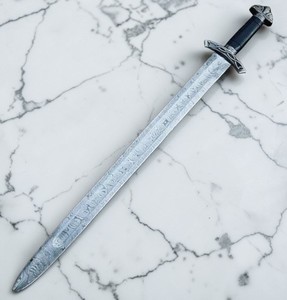 Anillos de Damasco Hechos a Mano de Grado Industrial OEM Personalizados al por Mayor, Espada Andúril del Rey Elessar para Exteriores - Product Image 4