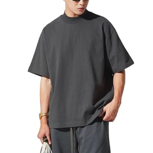 Streetwear T-shirts de haute qualité Impression personnalisée O Neck T-shirts pour hommes vierges T-shirts de luxe oversize pour hommes O Neck T-shirts - Product Image 1