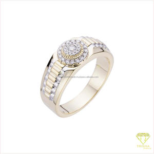 Anillo de lujo para mujer de plata 925 con diamante cultivado en laboratorio y elegante acabado de diseñador para compradores mayoristas de joyería. - Product Image 2