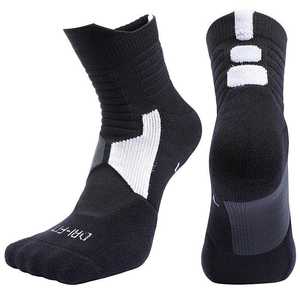 Calcetines Deportivos Antibacterianos de Felpa, Medias de Baloncesto hasta la Pantorrilla para Hombre y Mujer, Calcetines Deportivos de Élite para Adultos - Product Image 4