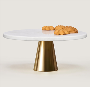 <b>Marble</b> And Brass <b>Cake</b> <b>Stand</b> Hexagon Shape Wire Design <b>Stand</b> Best Selling High quality Brass <b>Cake</b> <b>Stand</b> - Product Image 6