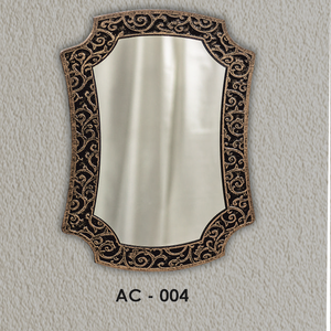 Irregular Shape Modern Antique Designer frame <b>Mirror</b> <b>Wall</b>-Mounted Eco-Friendly Lightweight Art Decor Style - Product Image 4