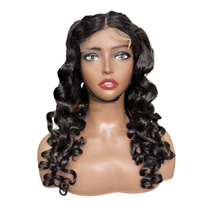 Wholesale High Quality Vietnamese Remy Hair Ocean Wavy <b>Wig</b> <b>Lace</b> <b>Front</b> Virgin Human Hair Vendor Ready To Wear - Product Image 6