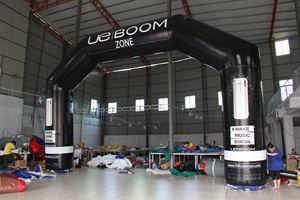 Arco Inflable Impermeable y Resistente BOOM ZONE de Más de 12 Pies para Eventos Publicitarios al Aire Libre con Inflado Eléctrico - Product Image 2