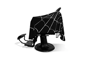 Colección Halloween PRO: Capa de Telaraña PRO, Color Personalizado, Delantal de Peluquero, Capa de Telaraña PRO para Peluqueros - Product Image 2